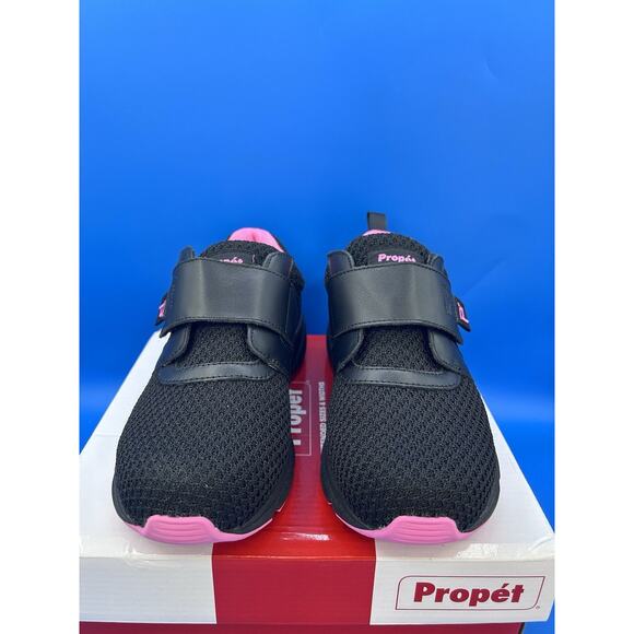 Propet Stability Shoes Black Pink X Strap Active Orthopedic Walk Women 7.5 - Picture 3 of 6